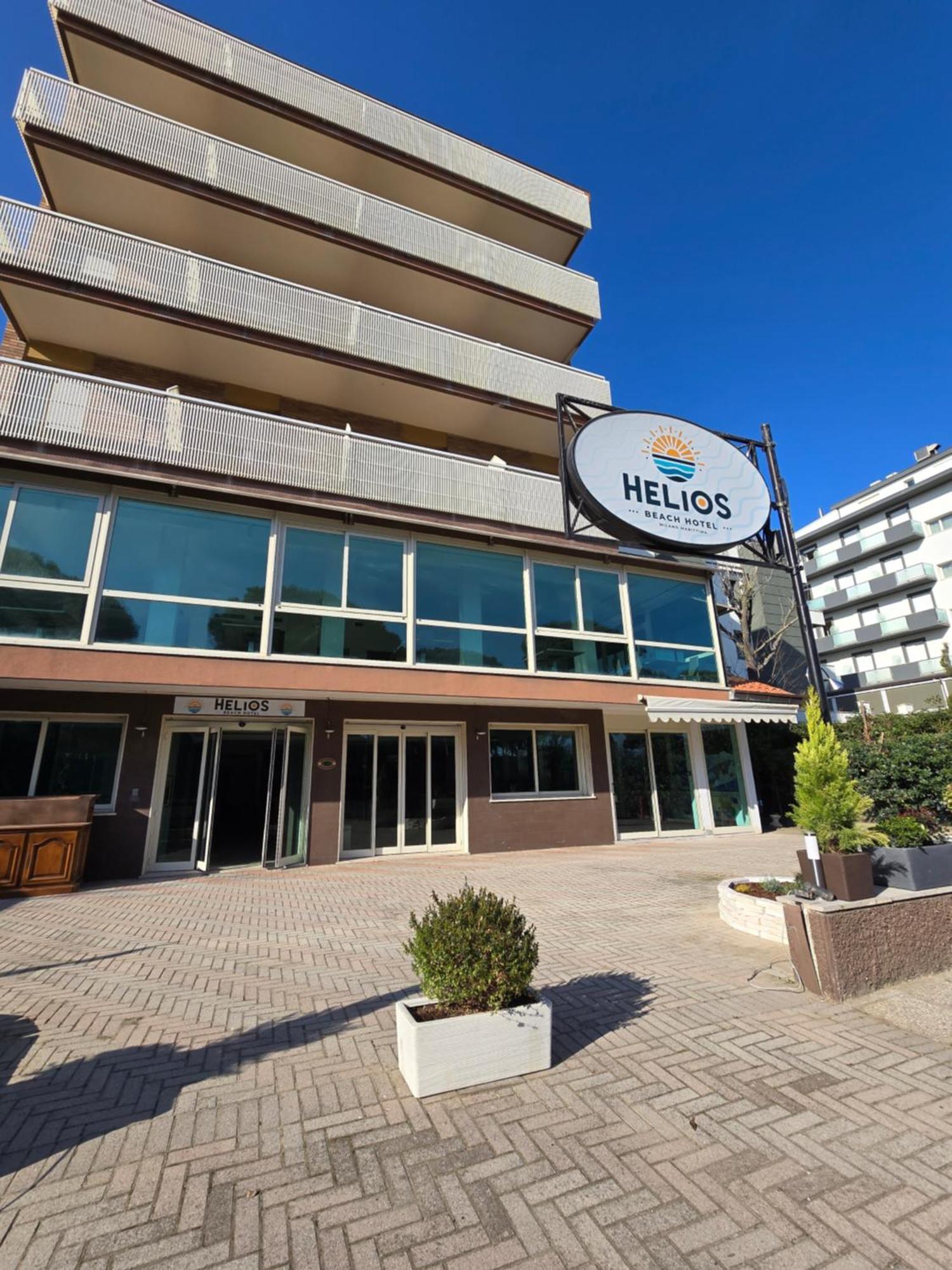 Hotel Helios Beach Milano Marittima Eksteriør billede