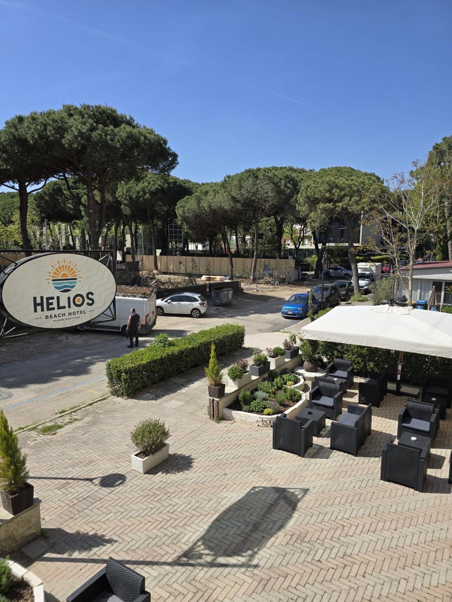 Hotel Helios Beach Milano Marittima Eksteriør billede