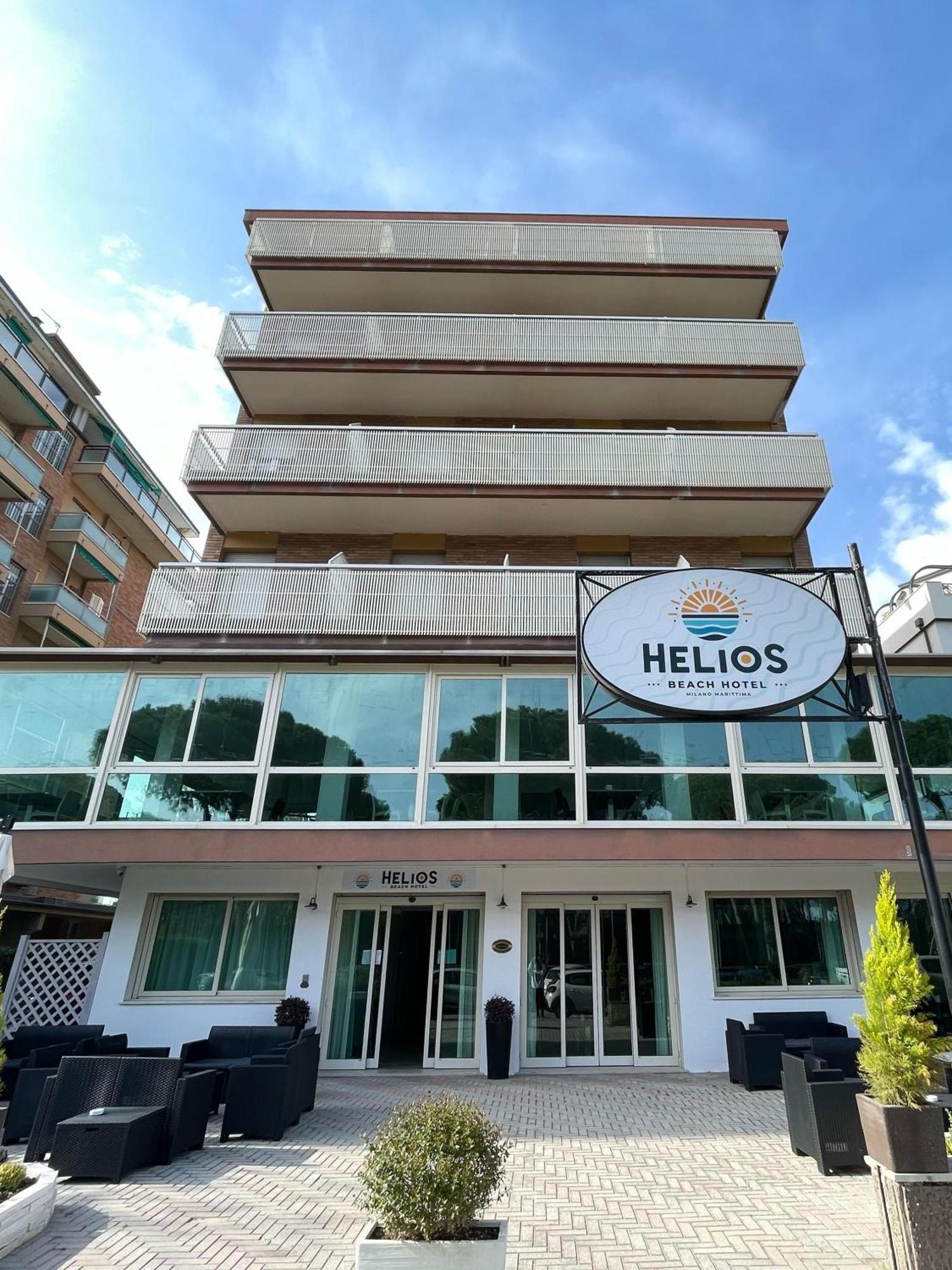 Hotel Helios Beach Milano Marittima Eksteriør billede