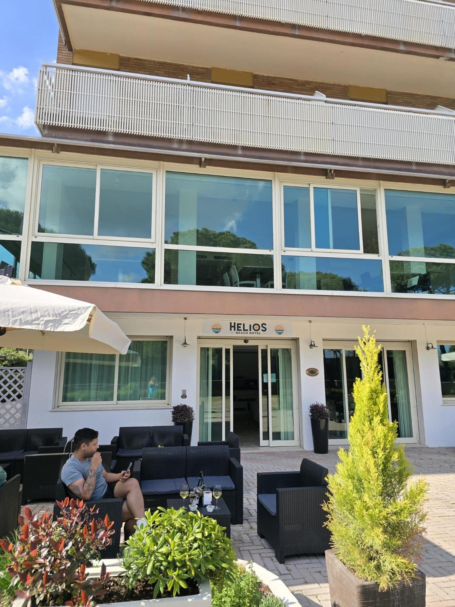Hotel Helios Beach Milano Marittima Eksteriør billede