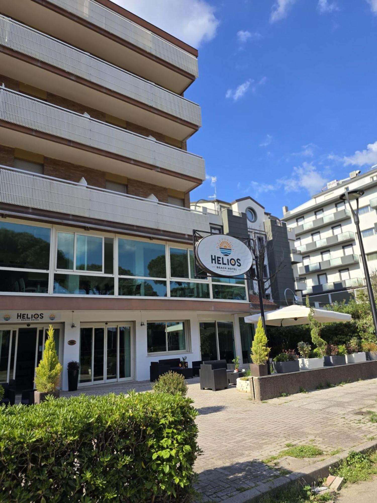 Hotel Helios Beach Milano Marittima Eksteriør billede